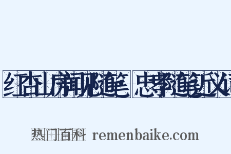 红杏山房闻见随笔·忠孝随笔近义词是什么意思的图片